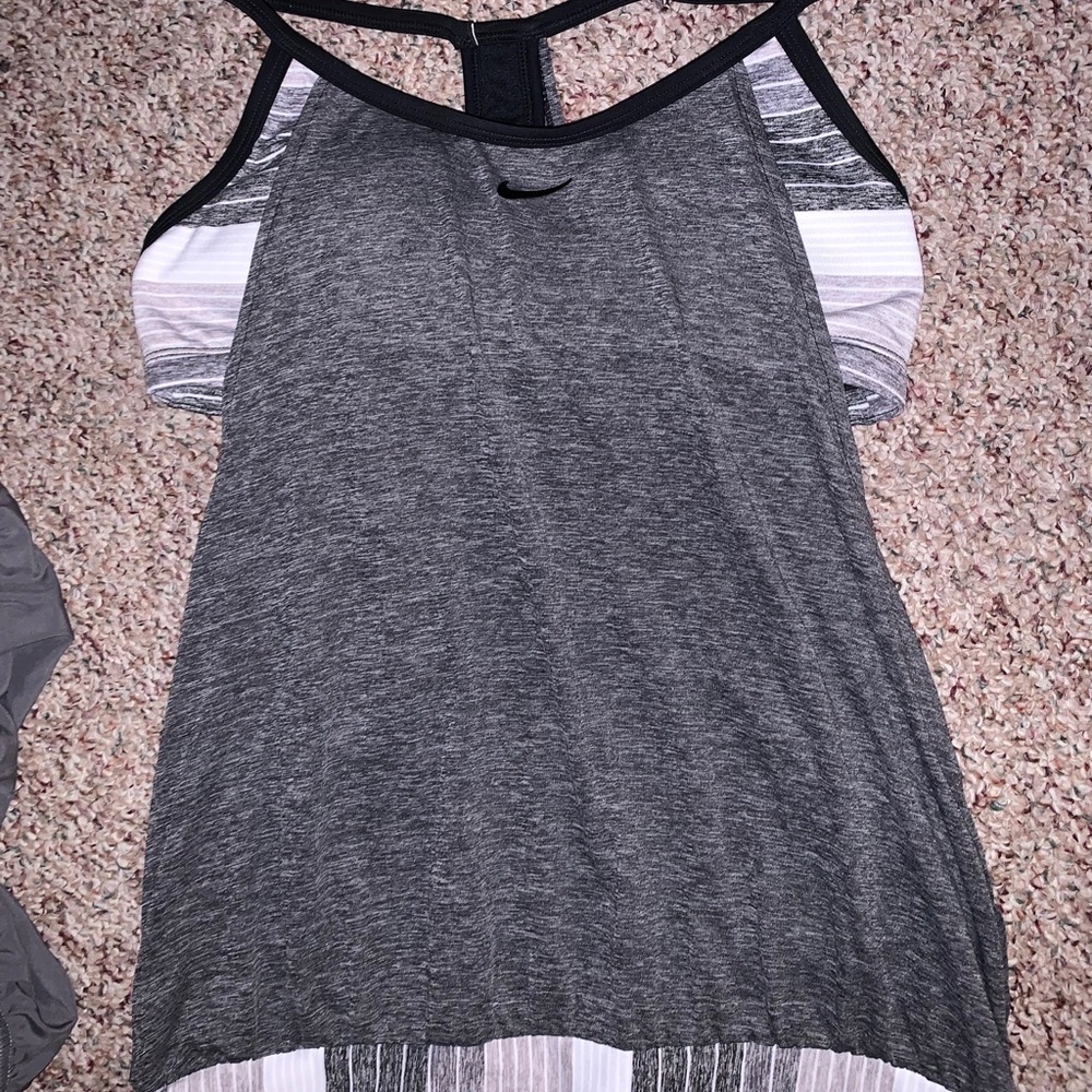 Nike athletic bathing suit top